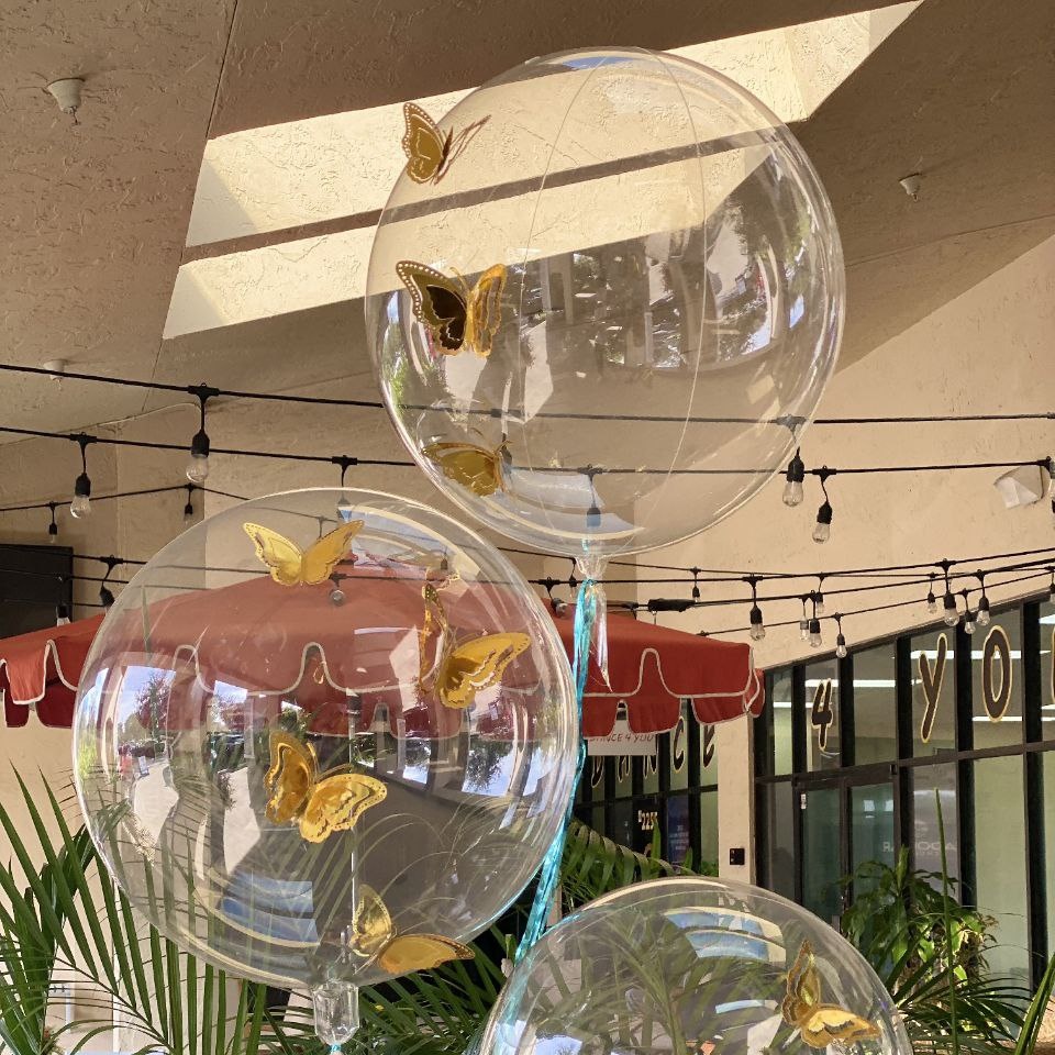 clear large balloons